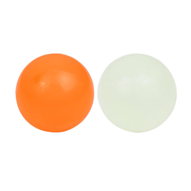 GlowEase Sticky Balls: Brighten Your Day, Lighten Your Stress; Luminous Balls for Calm Moments