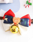 Christmas Collar Pet Bow Tie