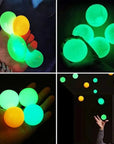 GlowEase Sticky Balls: Brighten Your Day, Lighten Your Stress; Luminous Balls for Calm Moments