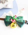 Christmas Collar Pet Bow Tie