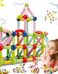 Educational Magnetic Building Sticks