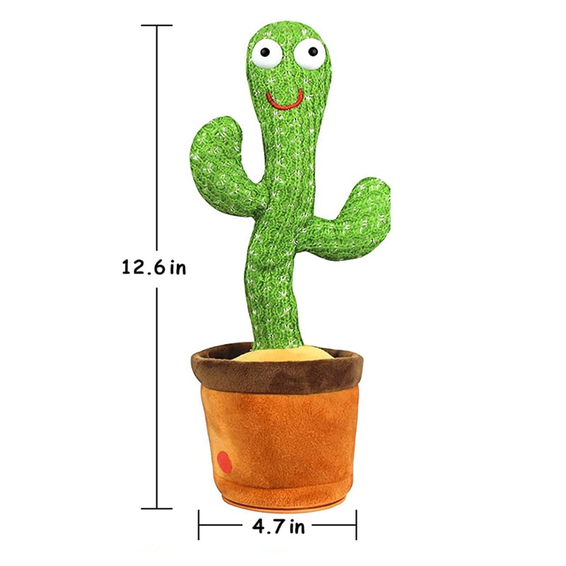 Dancing-Singing Cactus Plush Toy