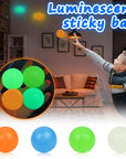 GlowEase Sticky Balls: Brighten Your Day, Lighten Your Stress; Luminous Balls for Calm Moments