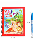 Reusable Magic Water Drawing-Coloring Book