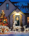 Christmas Iron Deer LED Light